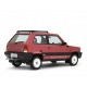 Fiat Panda 4x4 Sisley 2 1989 red, Laudoracing-Model 1/18 scale