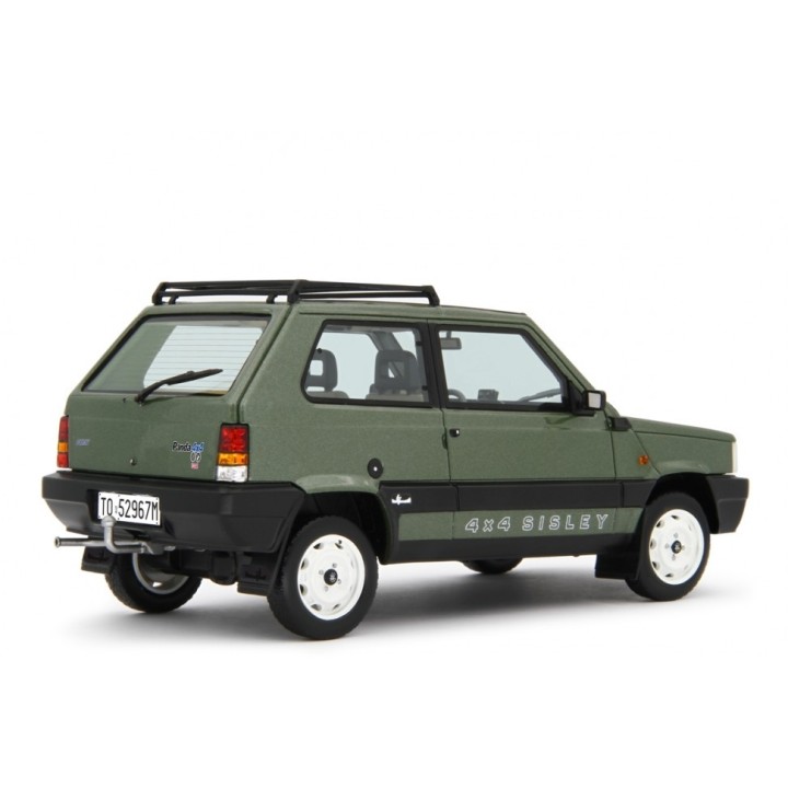 Fiat Panda 4x4 Sisley 2 1989 green, Laudoracing-Model 1/18 scale