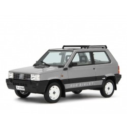 Fiat Panda 4x4 Sisley 2 1989 grey, Laudoracing-Model 1/18 scale