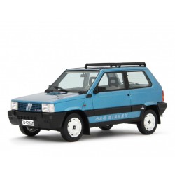 Fiat Panda 4x4 Sisley 2 1989 blue, Laudoracing-Model 1/18 scale