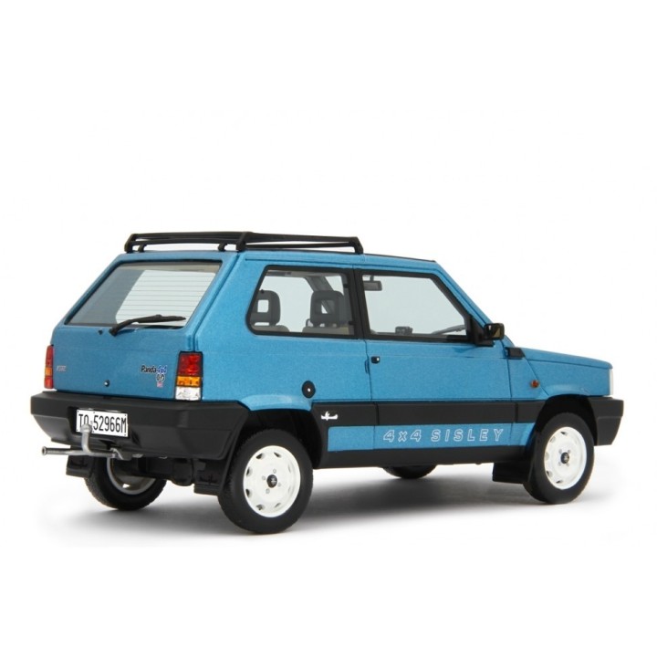 Fiat Panda 4x4 Sisley 2 1989 modrá, Laudoracing-Model 1:18