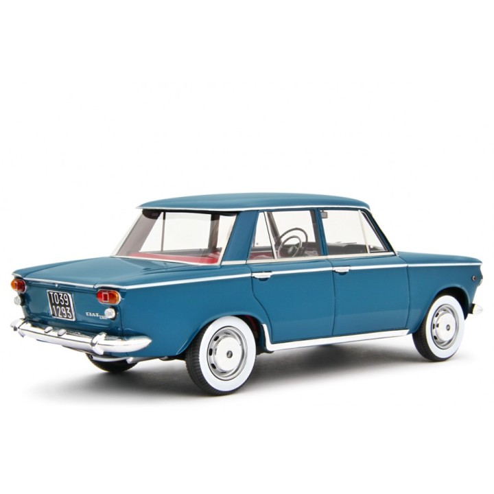 Fiat 1300 1961 blue, Laudoracing-Model 1/18 scale
