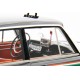 Fiat 1300 TAXI Milano 1961 green, Laudoracing-Model 1/18 scale