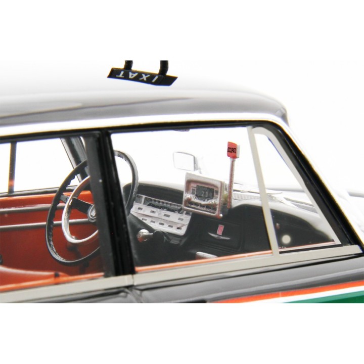 Fiat 1300 TAXI Milano 1961 zelená, Laudoracing-Model 1:18