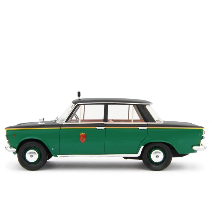 Fiat 1300 TAXI Roma 1961 green, Laudoracing-Model 1/18 scale