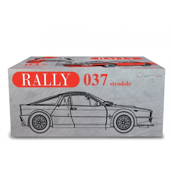 Lancia 037 Rally Stradale 1982 červená, Laudoracing-Model 1:18