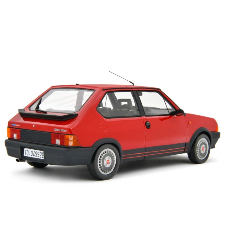 Fiat Ritmo 130 TC Abarth 1985 červená, Laudoracing-Model 1:18