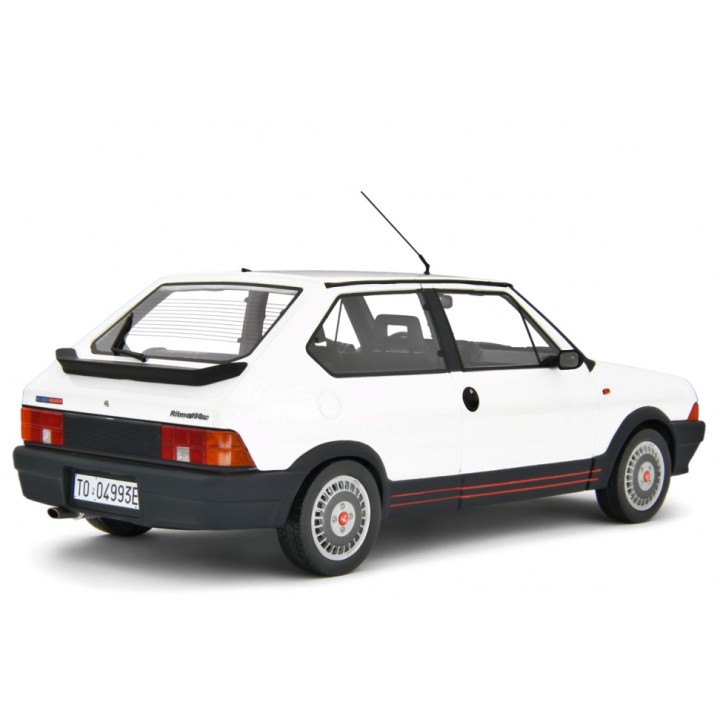 Fiat Ritmo 130 TC Abarth 1985 white, Laudoracing-Model 1/18 scale