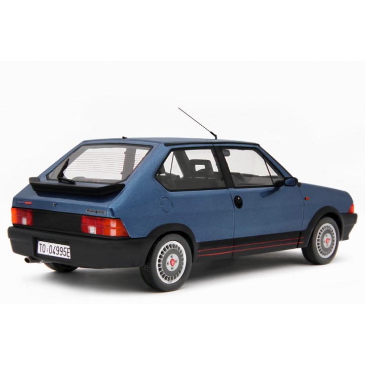 Fiat Ritmo 130 TC Abarth 1985 blue, Laudoracing-Model 1/18 scale