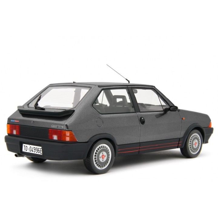 Fiat Ritmo 130 TC Abarth 1985 grey, Laudoracing-Model 1/18 scale