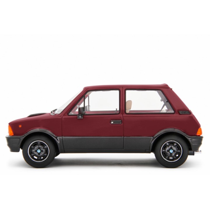 Innocenti De Tomaso Turbo 1983 vínová, Laudoracing-Model 1:18