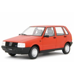 Fiat Uno 55S 1983 červená, Laudoracing-Model 1:18