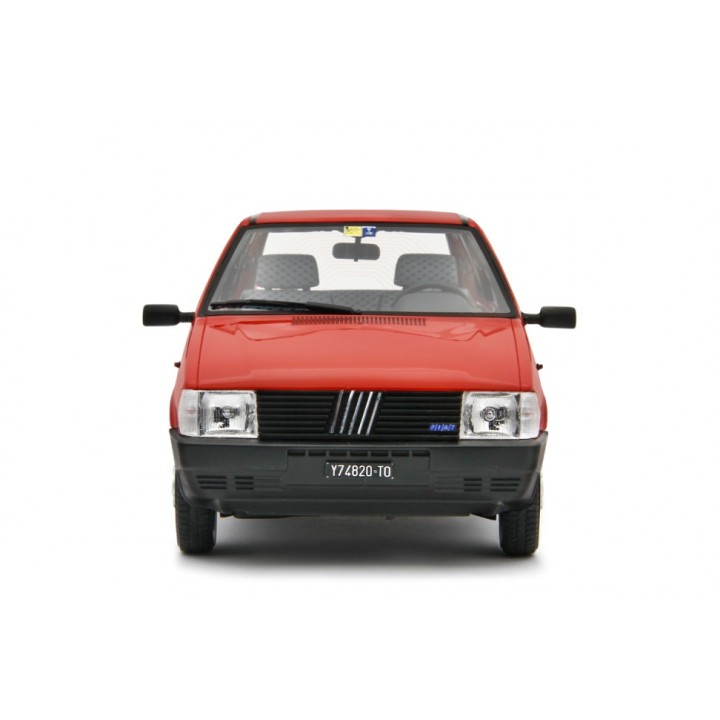 Fiat Uno 55S 1983 červená, Laudoracing-Model 1:18