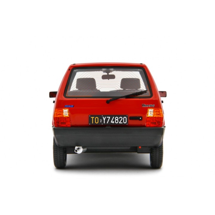 Fiat Uno 55S 1983 red, Laudoracing-Model 1/18 scale