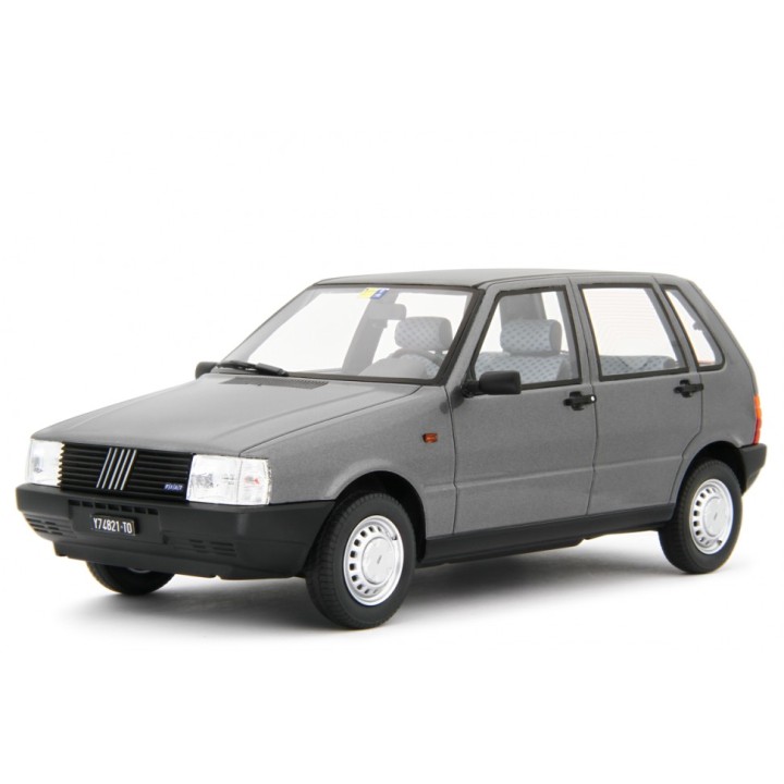 Fiat Uno 55S 1983 grey, Laudoracing-Model 1/18 scale