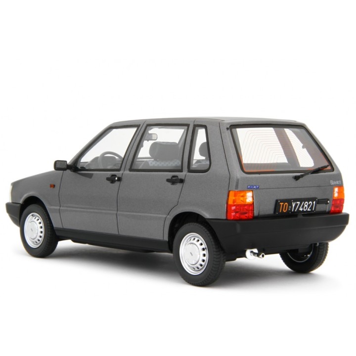 Fiat Uno 55S 1983 grey, Laudoracing-Model 1/18 scale