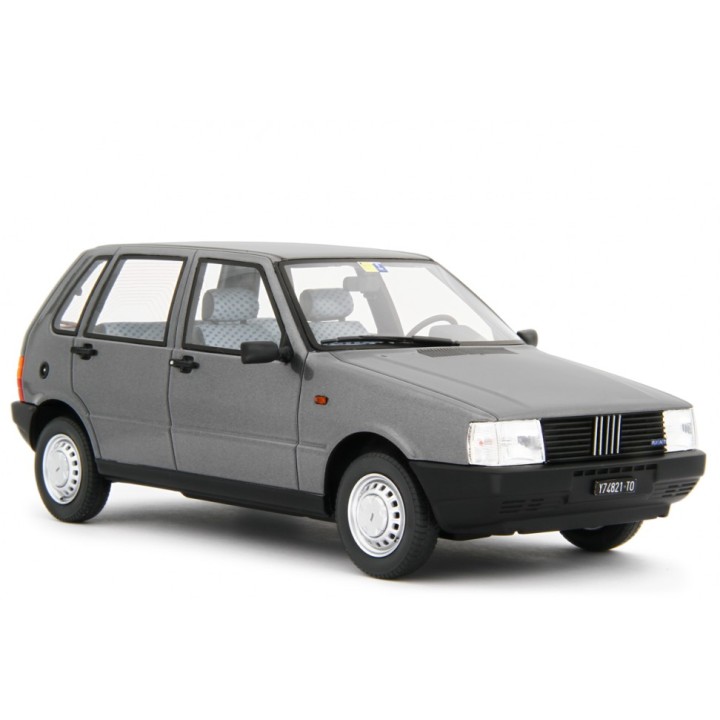 Fiat Uno 55S 1983 grey, Laudoracing-Model 1/18 scale