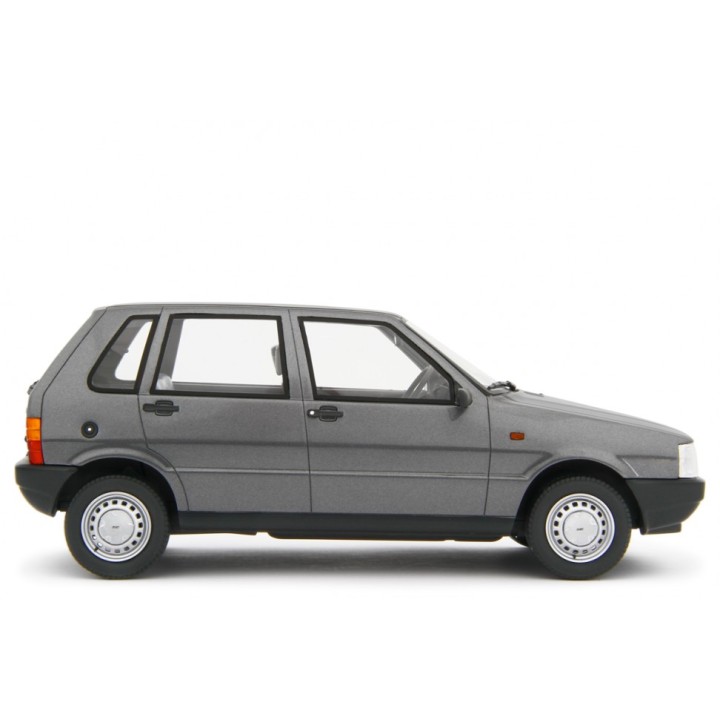 Fiat Uno 55S 1983 grey, Laudoracing-Model 1/18 scale