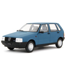 Fiat Uno 55S 1983 blue, Laudoracing-Model 1/18 scale