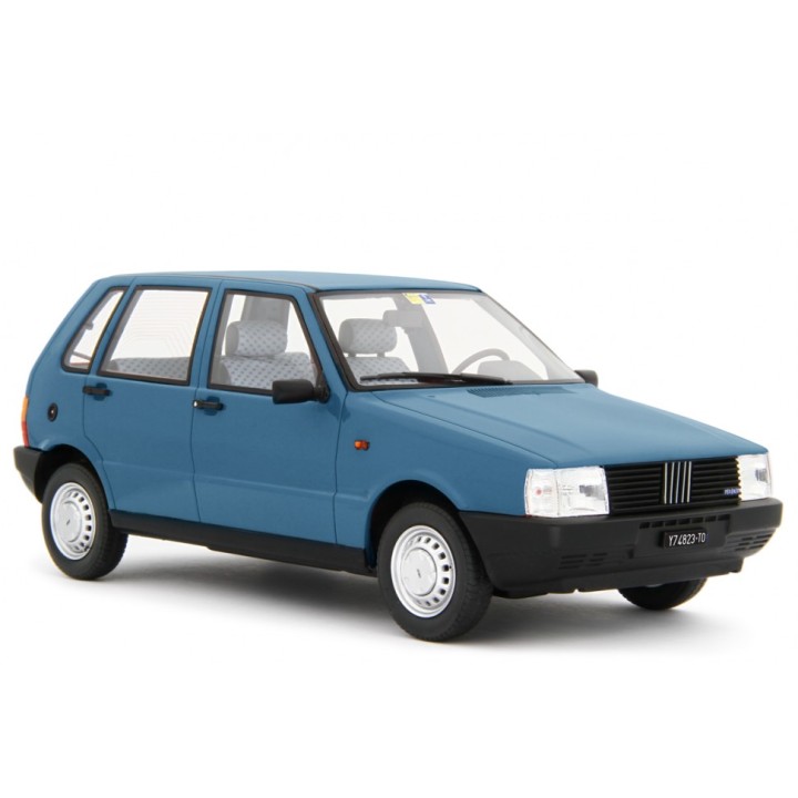 Fiat Uno 55S 1983 blue, Laudoracing-Model 1/18 scale