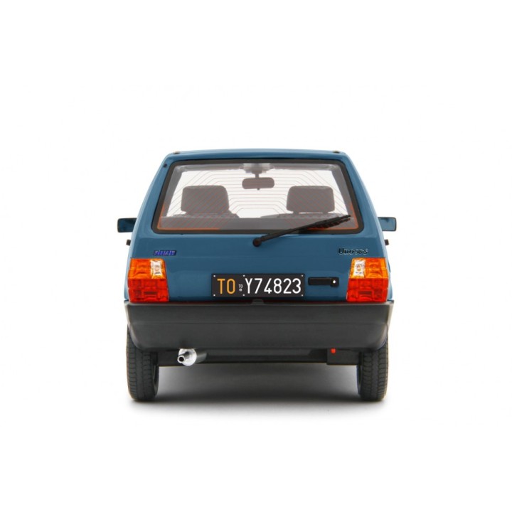 Fiat Uno 55S 1983 blue, Laudoracing-Model 1/18 scale