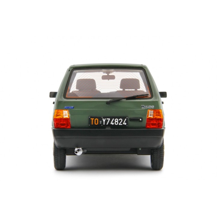 Fiat Uno 55S 1983 zelená, Laudoracing-Model 1:18