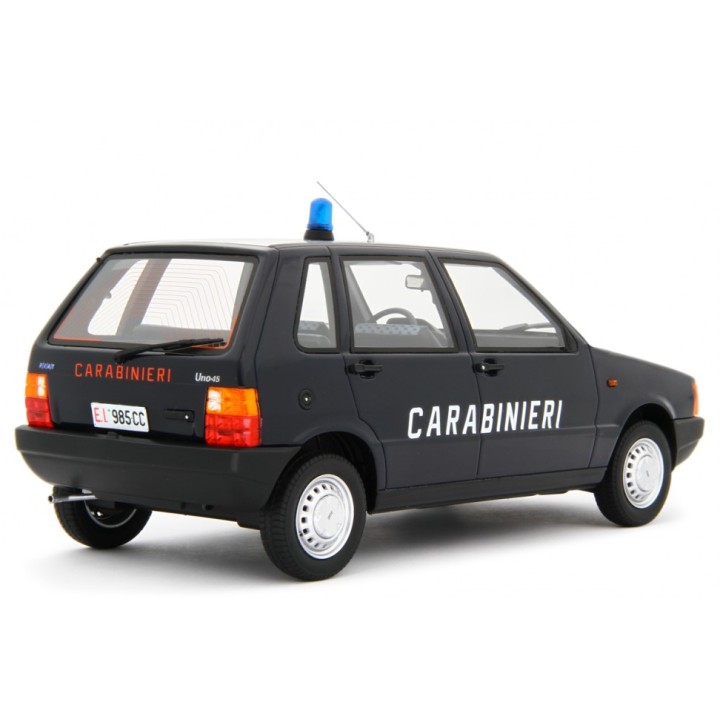 Fiat Uno 45 Carabinieri 1983 modrá, Laudoracing-Model 1:18