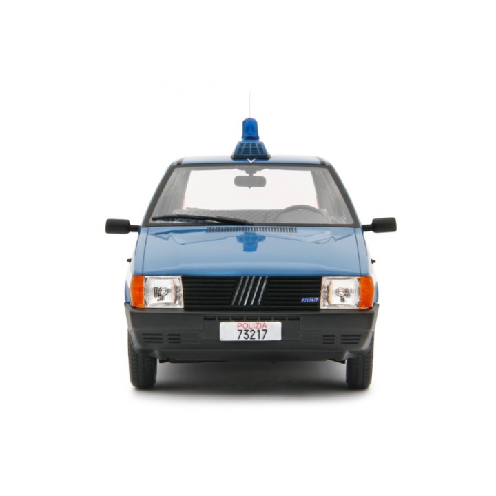 Fiat Uno 45 Polizia 1983 blue, Laudoracing-Model 1/18 scale