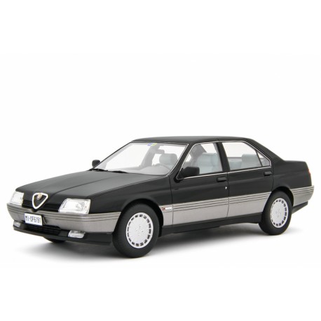 Alfa Romeo 164 2.0 Twin Spark 1987 black, Laudoracing-Model 1/18 scale