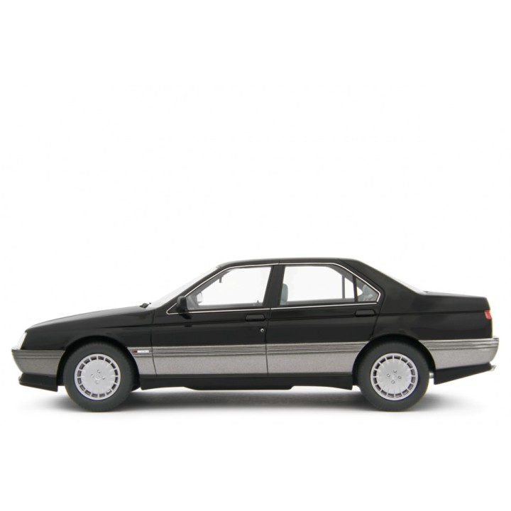 Alfa Romeo 164 2.0 Twin Spark 1987 black, Laudoracing-Model 1/18 scale