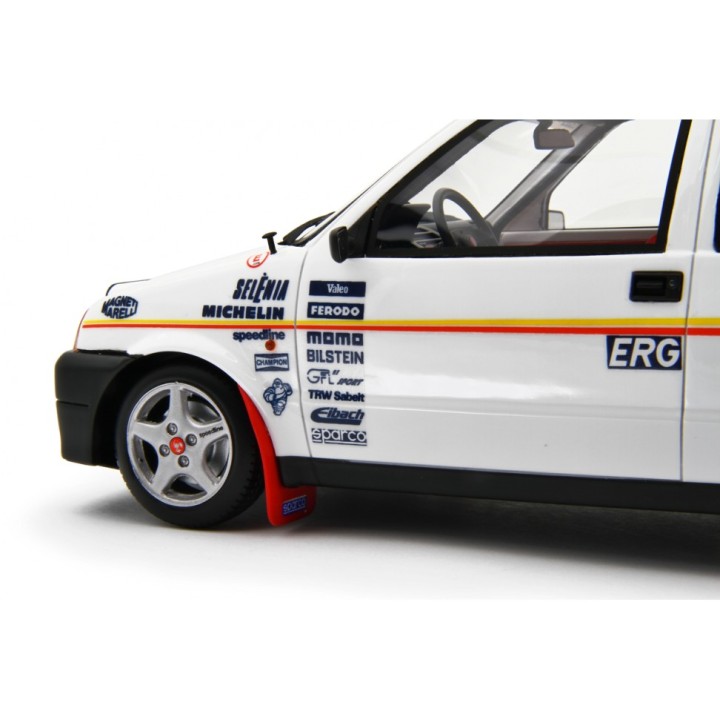 Fiat Cinquecento Trofeo Kit Fiat/Abarth 1992 bílá, Laudoracing-Model 1:18
