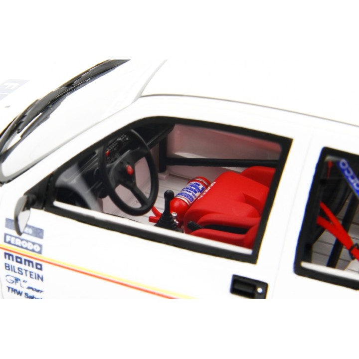 Fiat Cinquecento Trofeo Kit Fiat/Abarth 1992 white, Laudoracing-Model 1/18 scale