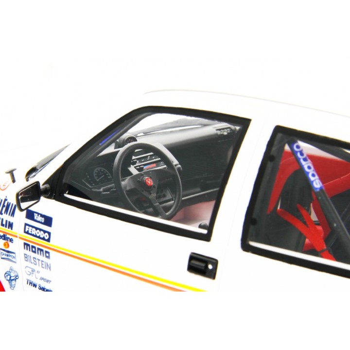 Fiat Cinquecento Trofeo Kit Fiat/Abarth 1992 white, Laudoracing-Model 1/18 scale
