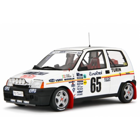 Fiat Cinquecento Trofeo Rally Monte-Carlo 1993 bílá, Laudoracing-Model 1:18