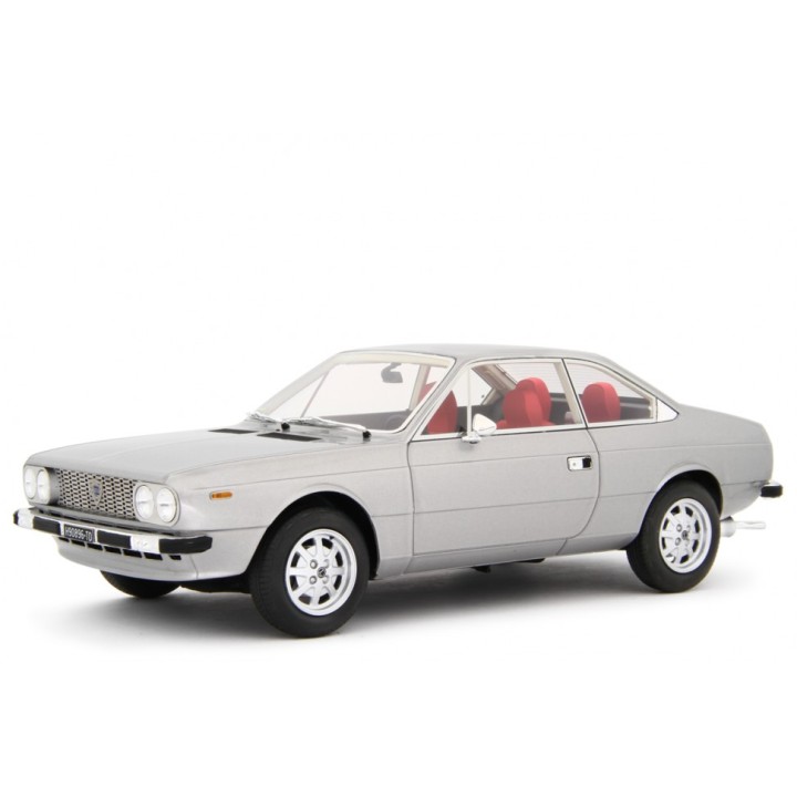 Lancia Beta Coupé 1.6 1973 silver, Laudoracing-Model 1/18 scale