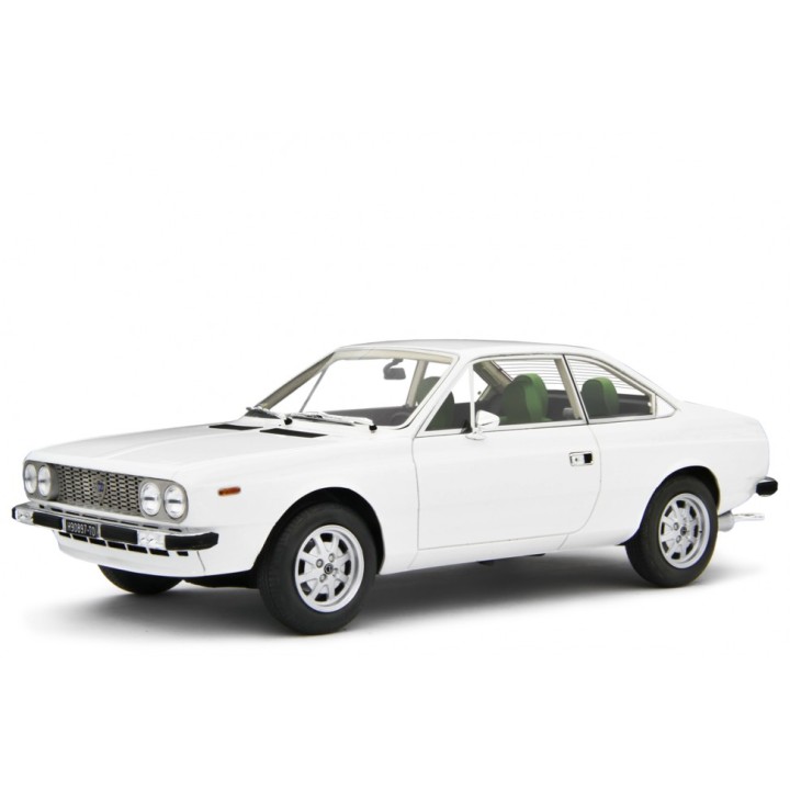 Lancia Beta Coupé 1.6 1973 bílá, Laudoracing-Model 1:18