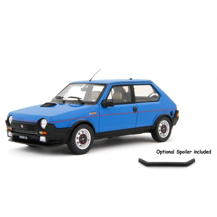 Fiat Ritmo 105 TC 1981 blue, Laudoracing-Model 1/18 scale