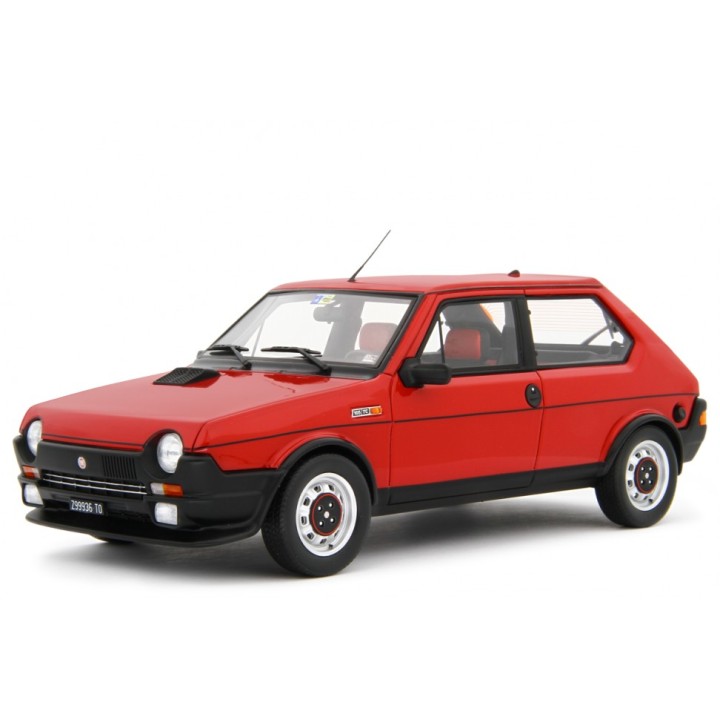 Fiat Ritmo 105 TC 1981 red, Laudoracing-Model 1/18 scale