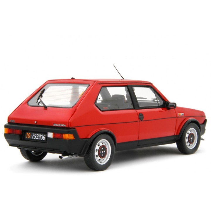 Fiat Ritmo 105 TC 1981 red, Laudoracing-Model 1/18 scale