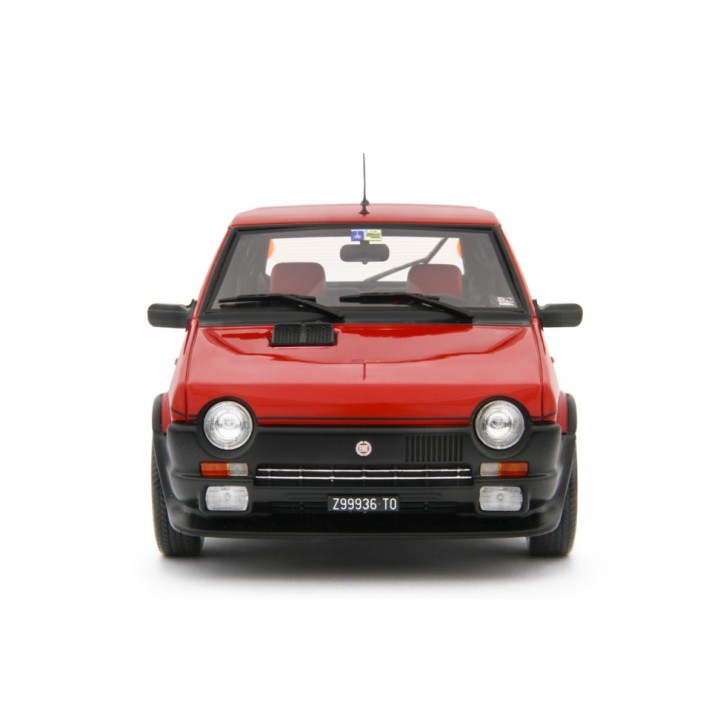 Fiat Ritmo 105 TC 1981 red, Laudoracing-Model 1/18 scale