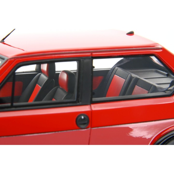 Fiat Ritmo 105 TC 1981 red, Laudoracing-Model 1/18 scale