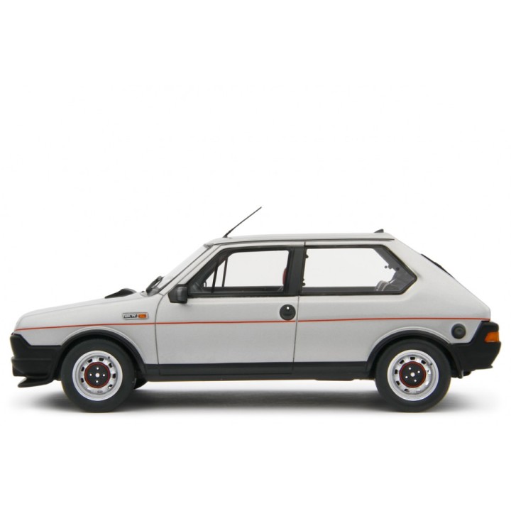 Fiat Ritmo 105 TC 1981 silver, Laudoracing-Model 1/18 scale