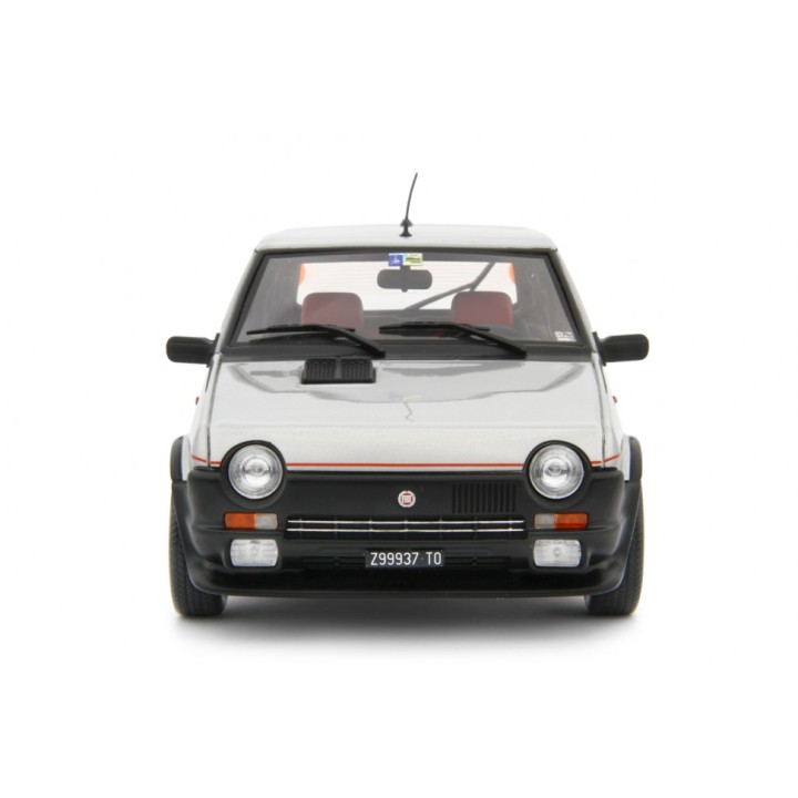 Fiat Ritmo 105 TC 1981 silver, Laudoracing-Model 1/18 scale