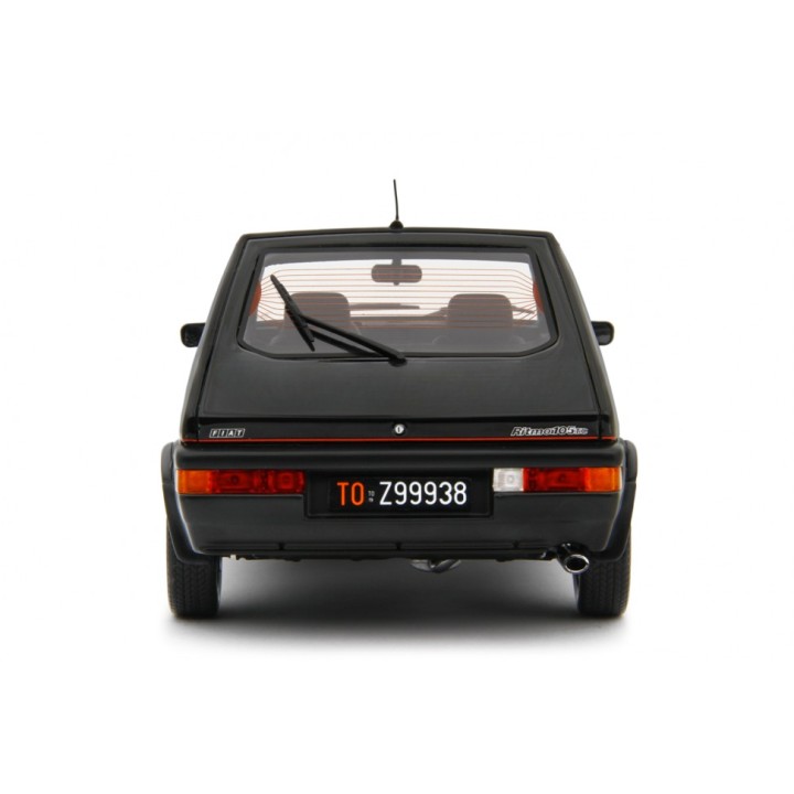 Fiat Ritmo 105 TC 1981 black, Laudoracing-Model 1/18 scale