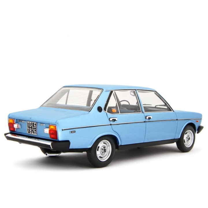 Fiat 131 1600 Mirafiori Special 1974 blue, Laudoracing-Model 1/18 scale