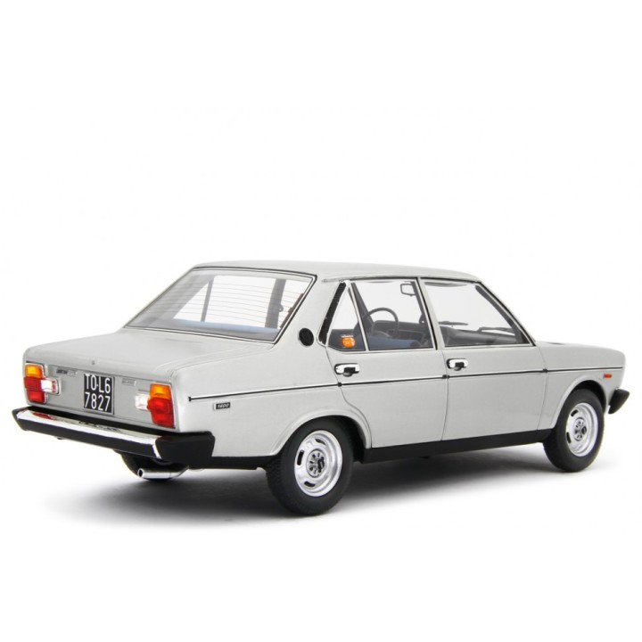 Fiat 131 1600 Mirafiori Special 1974 silver, Laudoracing-Model 1/18 scale