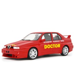 Alfa Romeo 155 GTA Stradale 1993 red, Laudoracing-Model 1/18 scale