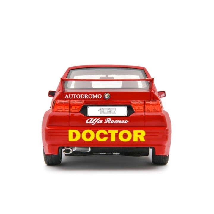 Alfa Romeo 155 GTA Stradale 1993 red, Laudoracing-Model 1/18 scale