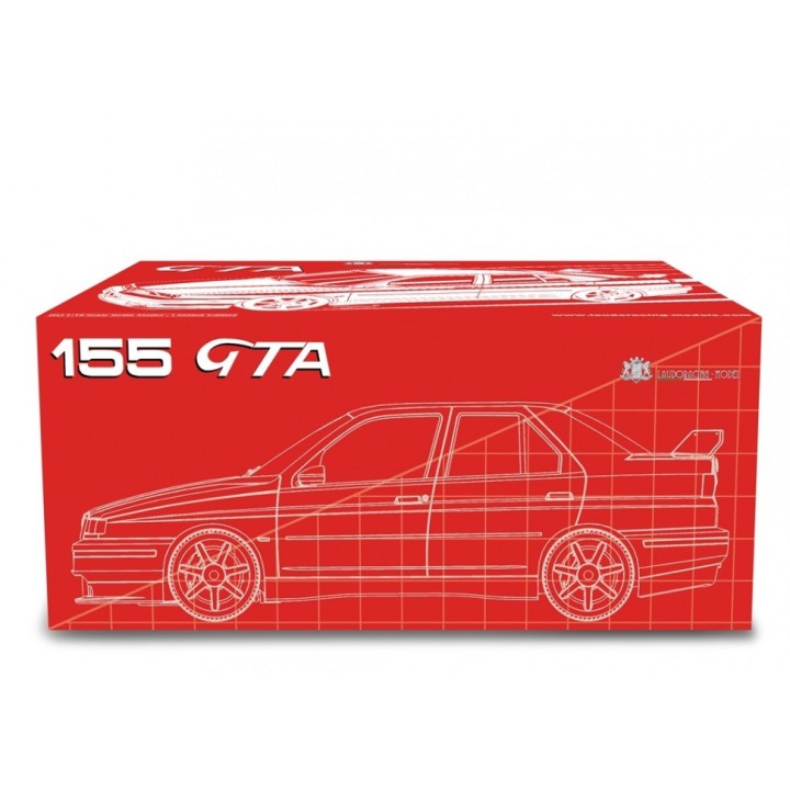 Alfa Romeo 155 GTA Stradale 1993 red, Laudoracing-Model 1/18 scale