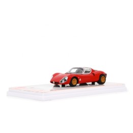 Alfa Romeo 33 Coupe Stradale 1967 Museum Version red, Laudoracing-Model 1/43 scale